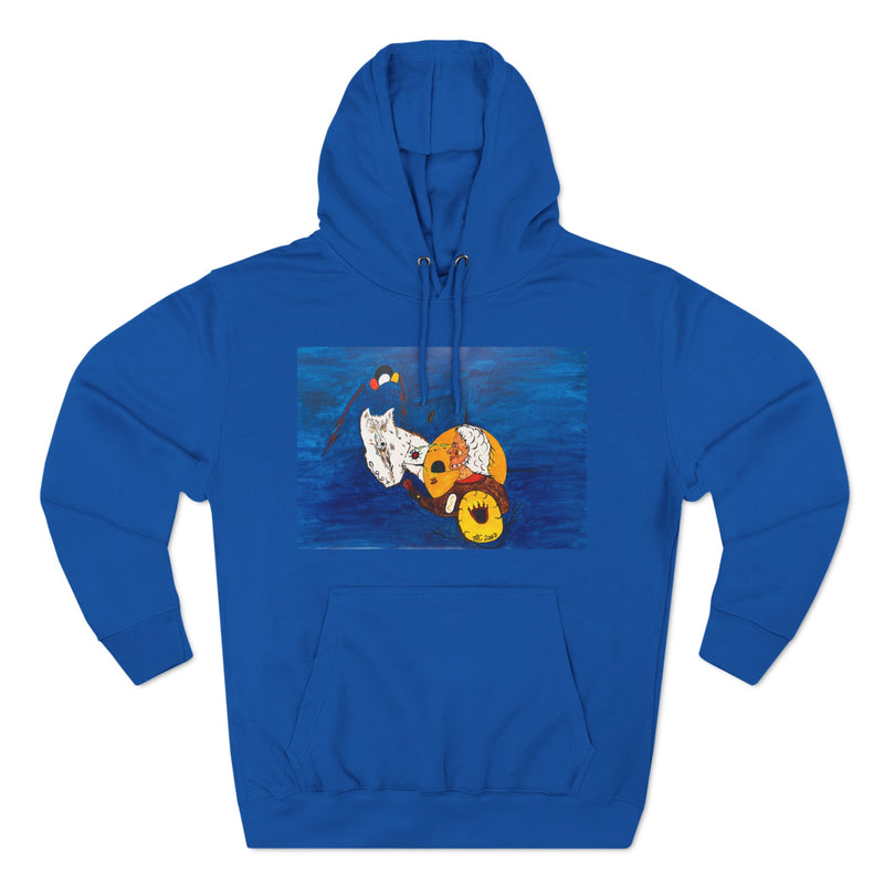 "Cry of the Spirits" by Elder Ma-Nee Chacaby - All-Genders Pullover Hoodie