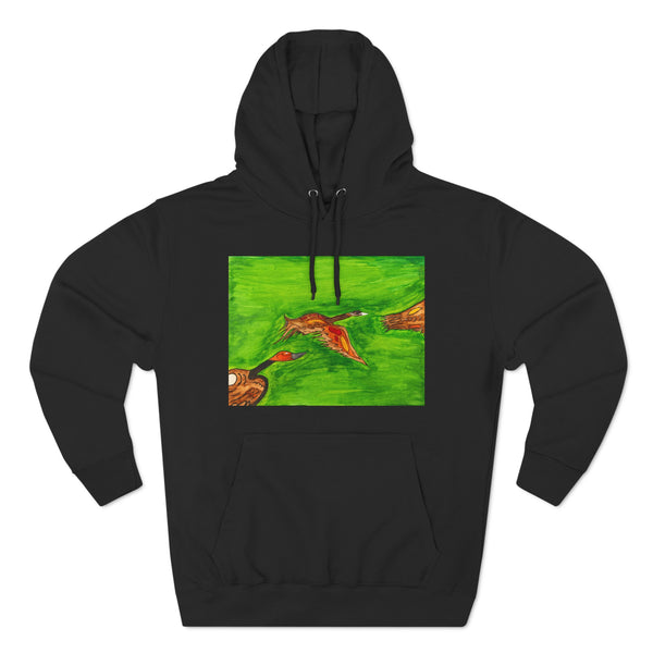 "The Flying Journey" by Elder Ma-Nee Chacaby - All-Genders Pullover Hoodie