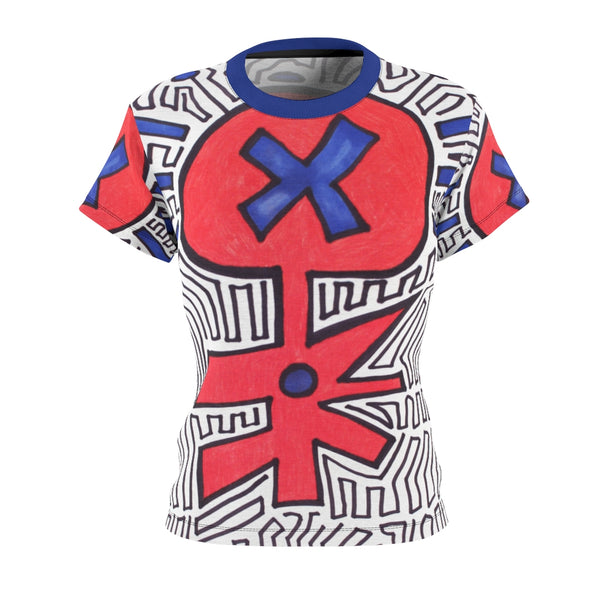 "X" by Edward K. Weatherly - Womxn's All-Over-Print T-Shirt