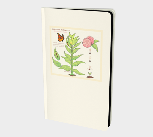 "Common Milkweed" by Phyto - Small Notebook