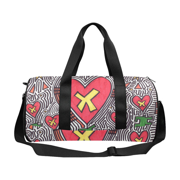 "THE LOVE ALIENS FAMILY" by Edward K. Weatherly - Duffel Bag