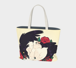"Forbidden Love" by Phyto - Large Tote Bag