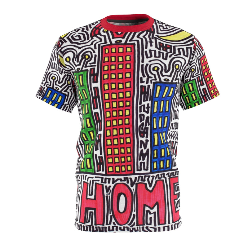 "HOME" by Edward K. Weatherly - All-Genders All-Over-Print T-Shirt