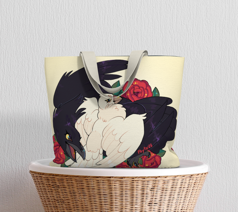 "Forbidden Love" by Phyto - Large Tote Bag