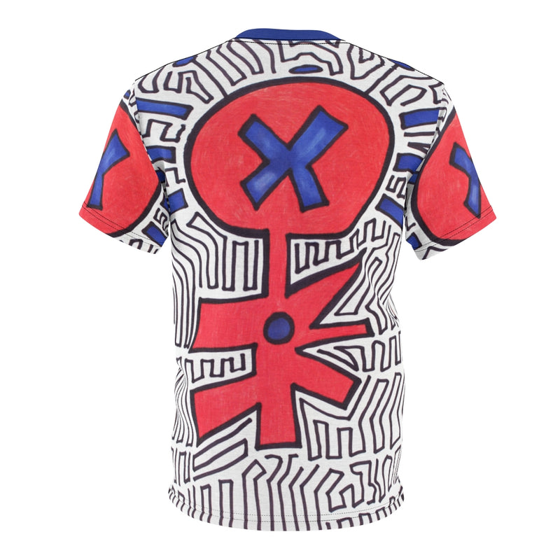 "X" by Edward K. Weatherly - All-Genders All-Over-Print T-Shirt